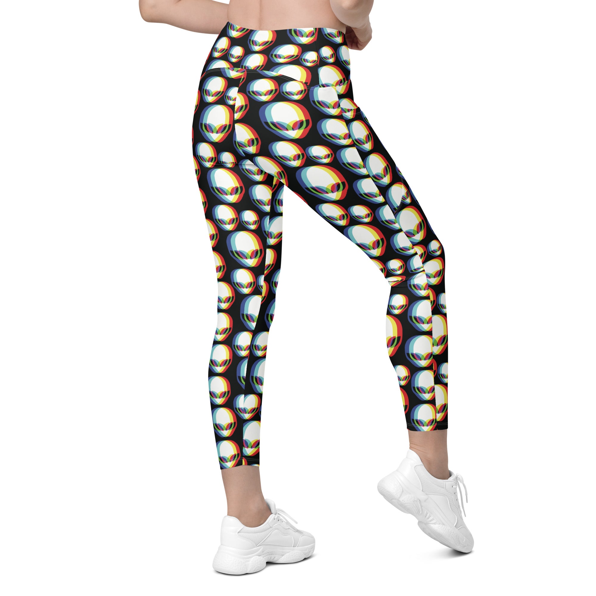 Alien Invasion Leggings with Pockets | All Sizes